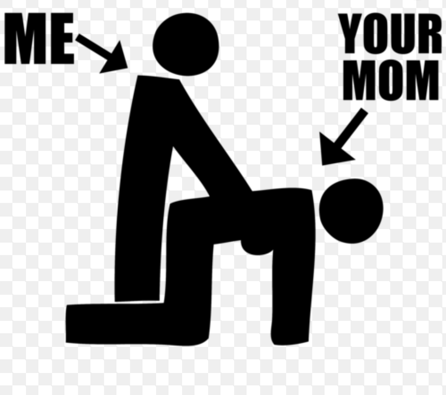 with your mother
