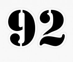 ninety two X