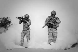 Armed combat heroes