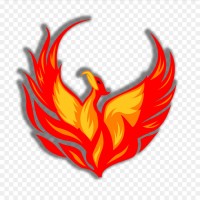 on fire